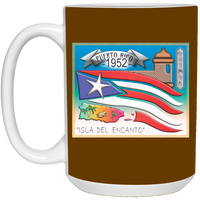 Thumbnail for 1952 15 oz. White Mug - Puerto Rican Pride