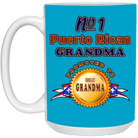 Thumbnail for #1 Grandma Promoted To Great Grandma 15 oz. White Mug