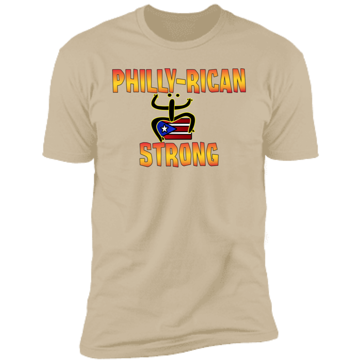 Philly-Rican Strong Premium Short Sleeve T-Shirt - Puerto Rican Pride