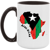 Thumbnail for Afro-Rican 15oz. Accent Mug