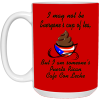 Thumbnail for PR Cup of Tea15 oz. White Mug - Puerto Rican Pride