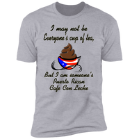 Thumbnail for PR Cup of Tea Premium Short Sleeve T-Shirt - Puerto Rican Pride