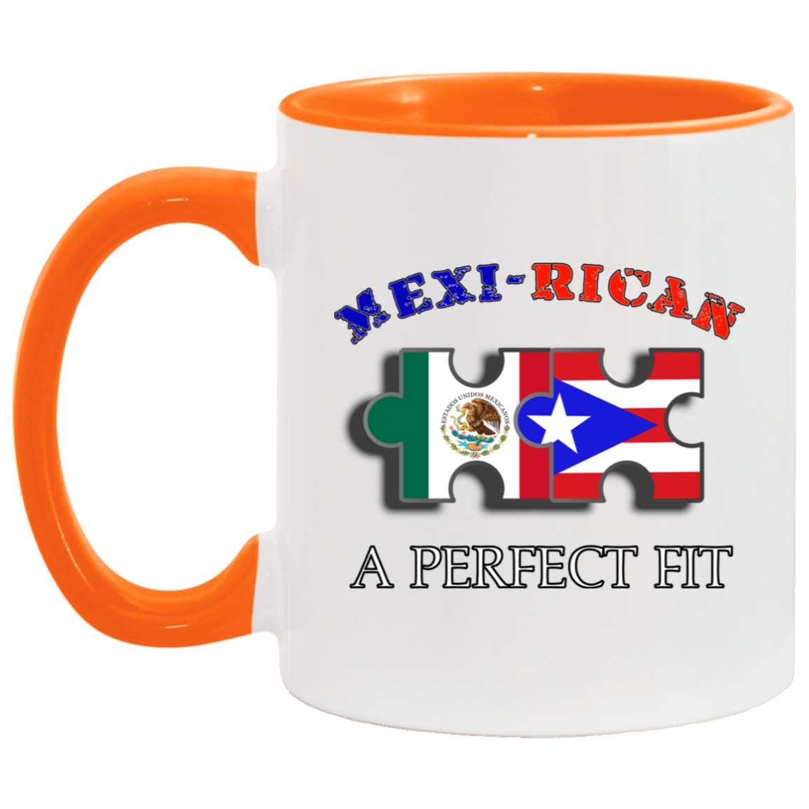 Mexi-Rican Perfect Fit Accent Mug