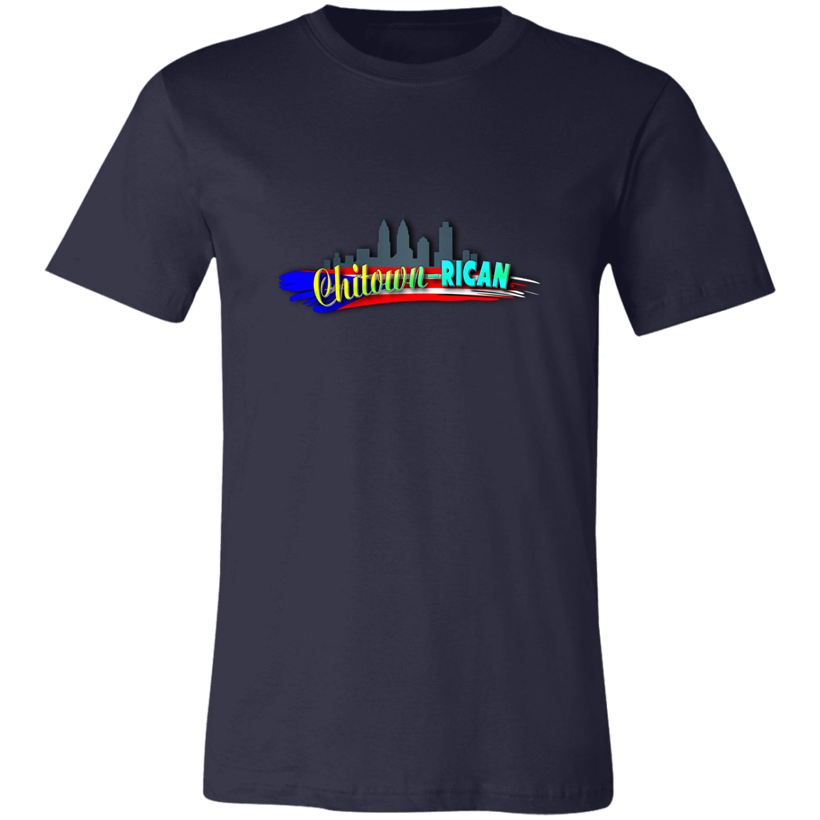 Chitown-Rican Unisex  T-Shirt - Puerto Rican Pride