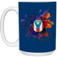 Thumbnail for PR Truly Unique 15 oz. White Mug - Puerto Rican Pride