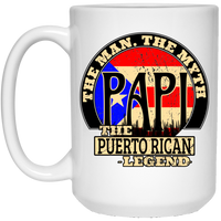 Thumbnail for PAPI The Legend 15 oz. White Mug