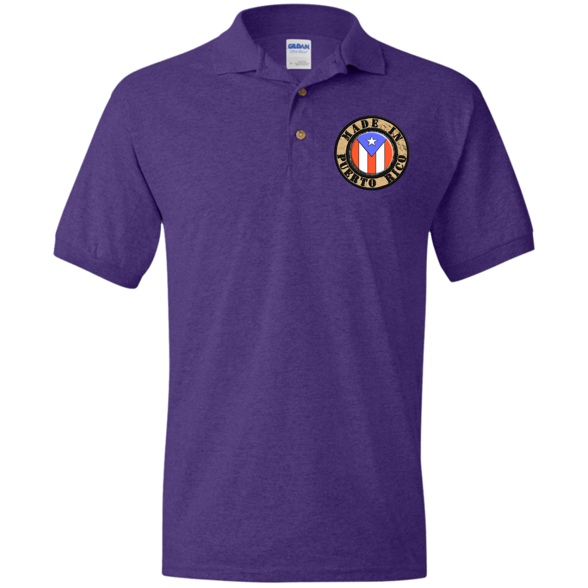 Made In PR Jersey Polo Shirt