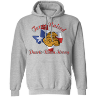 Thumbnail for Texas Raised PR Strong Pullover Hoodie - Puerto Rican Pride