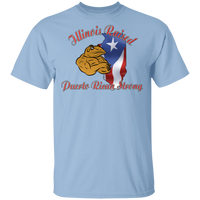 Thumbnail for Illinois Raised PR Strong  5.3 oz. T-Shirt - Puerto Rican Pride