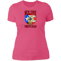 Thumbnail for New York PR Ladies' Boyfriend T-Shirt - Puerto Rican Pride
