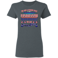 Thumbnail for WE ARE Strong Ladies' 5.3 oz. T-Shirt - Puerto Rican Pride