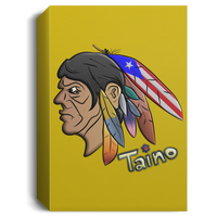 Thumbnail for Taino Warrior Chief Deluxe Portrait Canvas 1.5in Frame