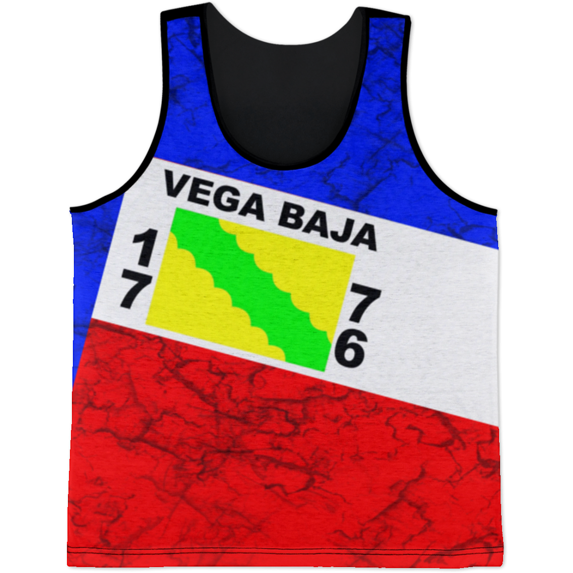 Vega Baja Tank Top - Puerto Rican Pride