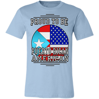 Thumbnail for Proud To Be PR American Unisex T-Shirt - Puerto Rican Pride