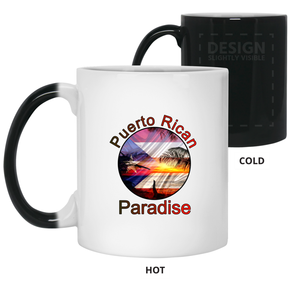 Puerto Rican Paradise 11 oz. Color Changing Mug