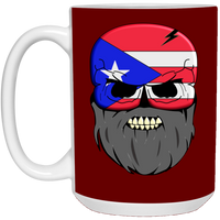 Thumbnail for Angry Papi 15 oz. White Mug - Puerto Rican Pride