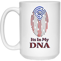 Thumbnail for MY DNA 15 oz. White Mug