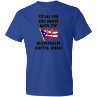 Thumbnail for Fun and Games T-Shirt 4.5 oz - Puerto Rican Pride