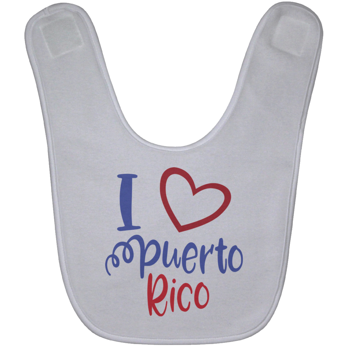 BABY BIB - I Love PR - Puerto Rican Pride
