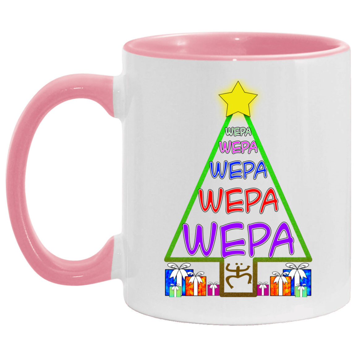 WEPA Tree 11OZ Accent Mug - Puerto Rican Pride