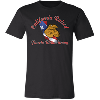 Thumbnail for California Raised PR Strong Unisex Jersey Short-Sleeve T-Shirt - Puerto Rican Pride