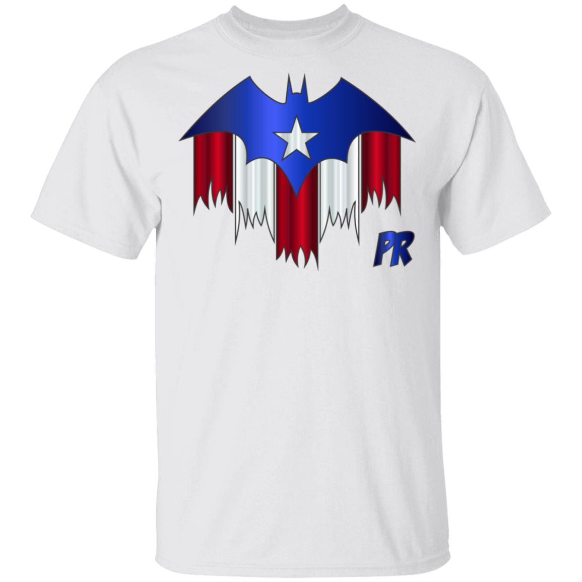 PR BATMAN 5.3 oz. T-Shirt - Puerto Rican Pride