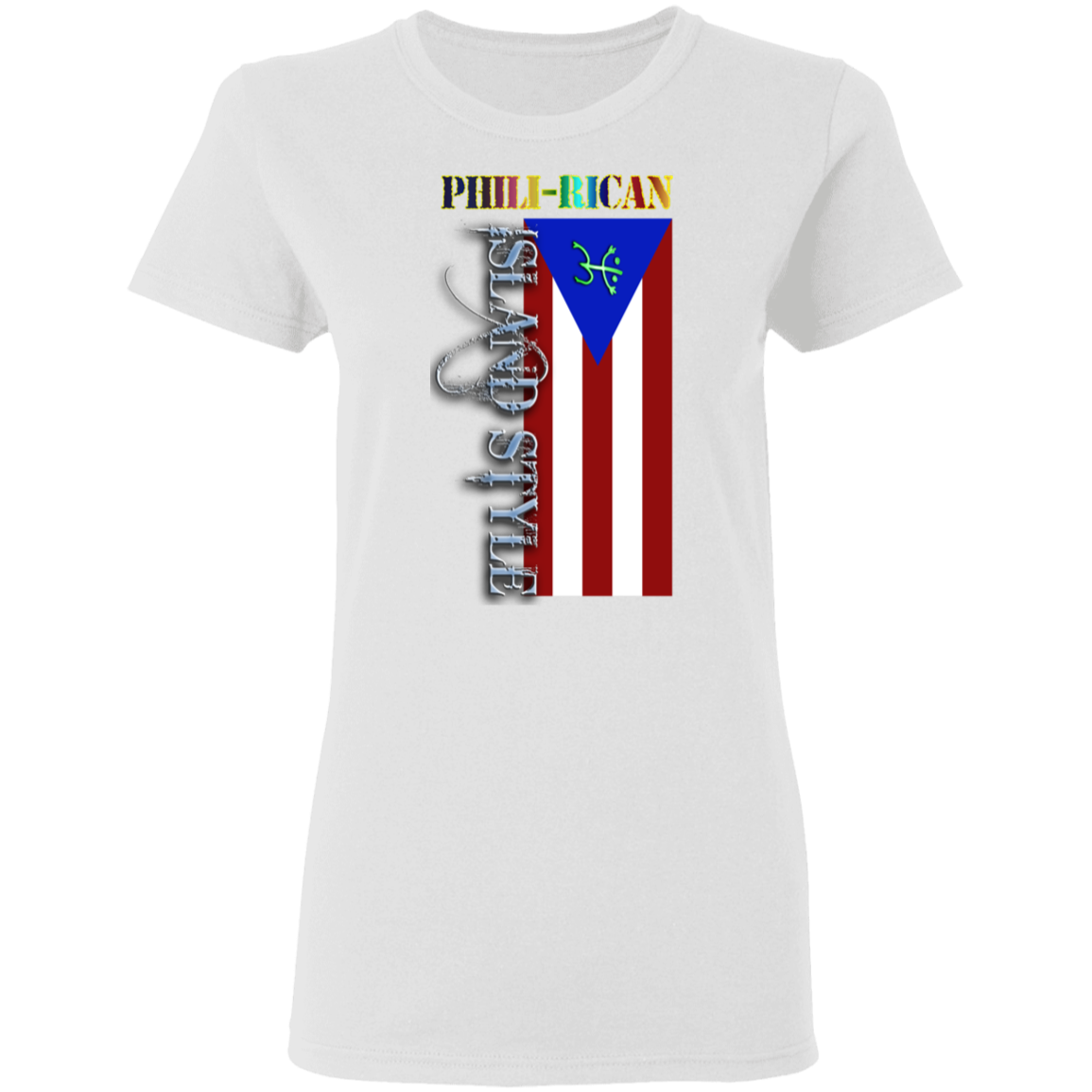 Phili-Rican Ladies' 5.3 oz. T-Shirt