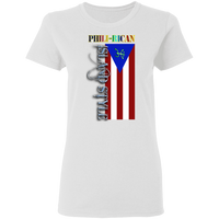 Thumbnail for Phili-Rican Ladies' 5.3 oz. T-Shirt