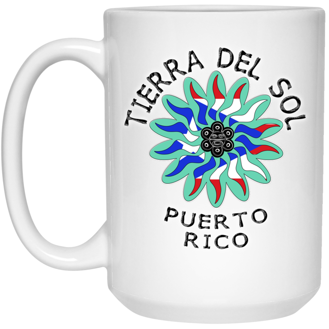 Tierra Del Sol -  15 oz. White Coffee Mug