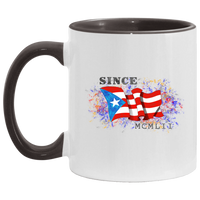 Thumbnail for Since 1952 11OZ Accent Mug - Puerto Rican Pride