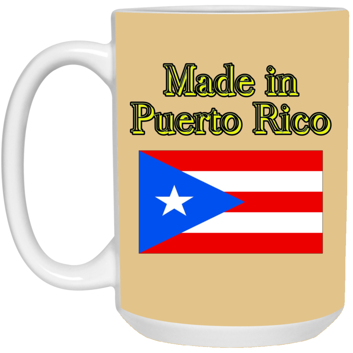 Made in Puerto Rico 15 oz. Mug