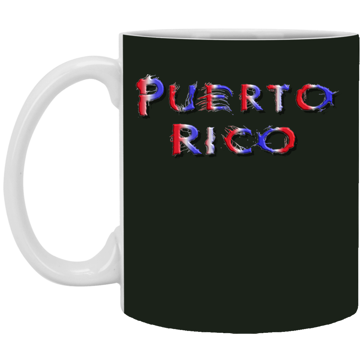 Colorful PR 11 oz. White Mug