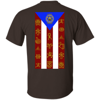 Thumbnail for Taino Nation Flag/Emblem 5.3 oz. T-Shirt