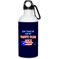 Thumbnail for Don't Make Me Use My PR Voice 20 oz. Stainless Steel Water Bottle