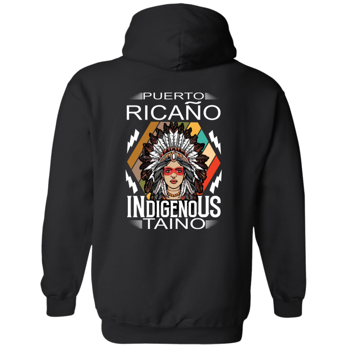 Indigenous Taino Pullover Hoodie