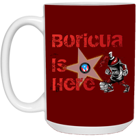Thumbnail for Boricua Is Here 15 oz. White Mug