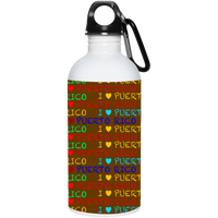 Thumbnail for I ❤ PR 20 oz. Stainless Steel Water Bottle - Puerto Rican Pride