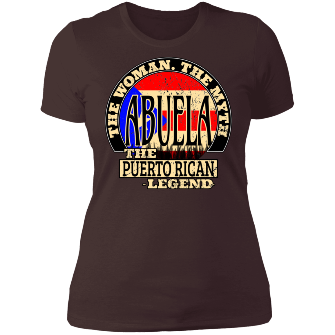Abuela the Legend Ladies' Boyfriend T-Shirt - Puerto Rican Pride