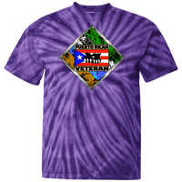 Thumbnail for PR Veteran 100% Cotton Tie Dye T-Shirt