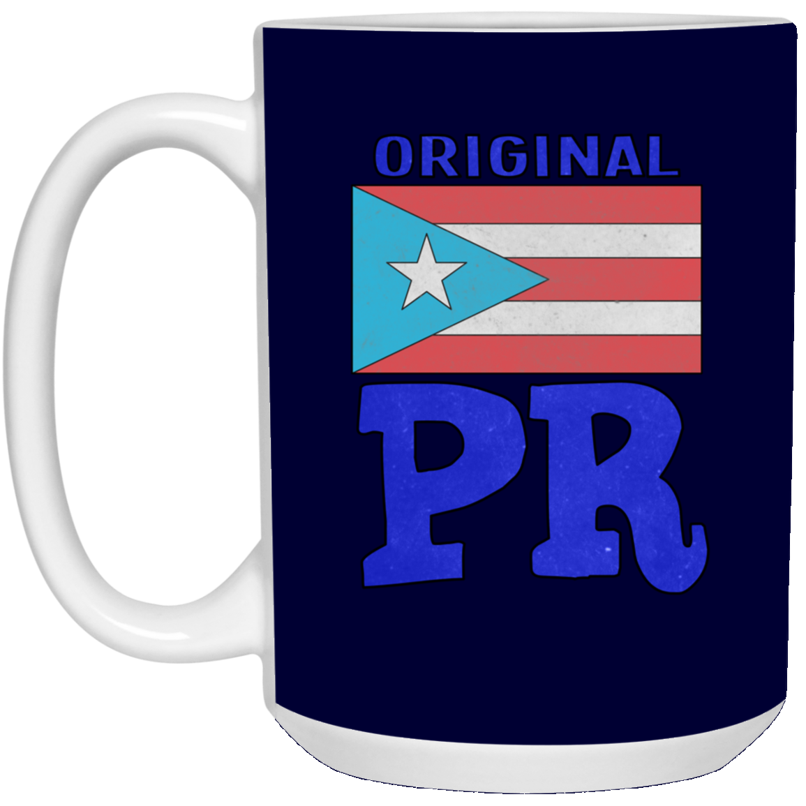 Original PR 15 oz. White Mug