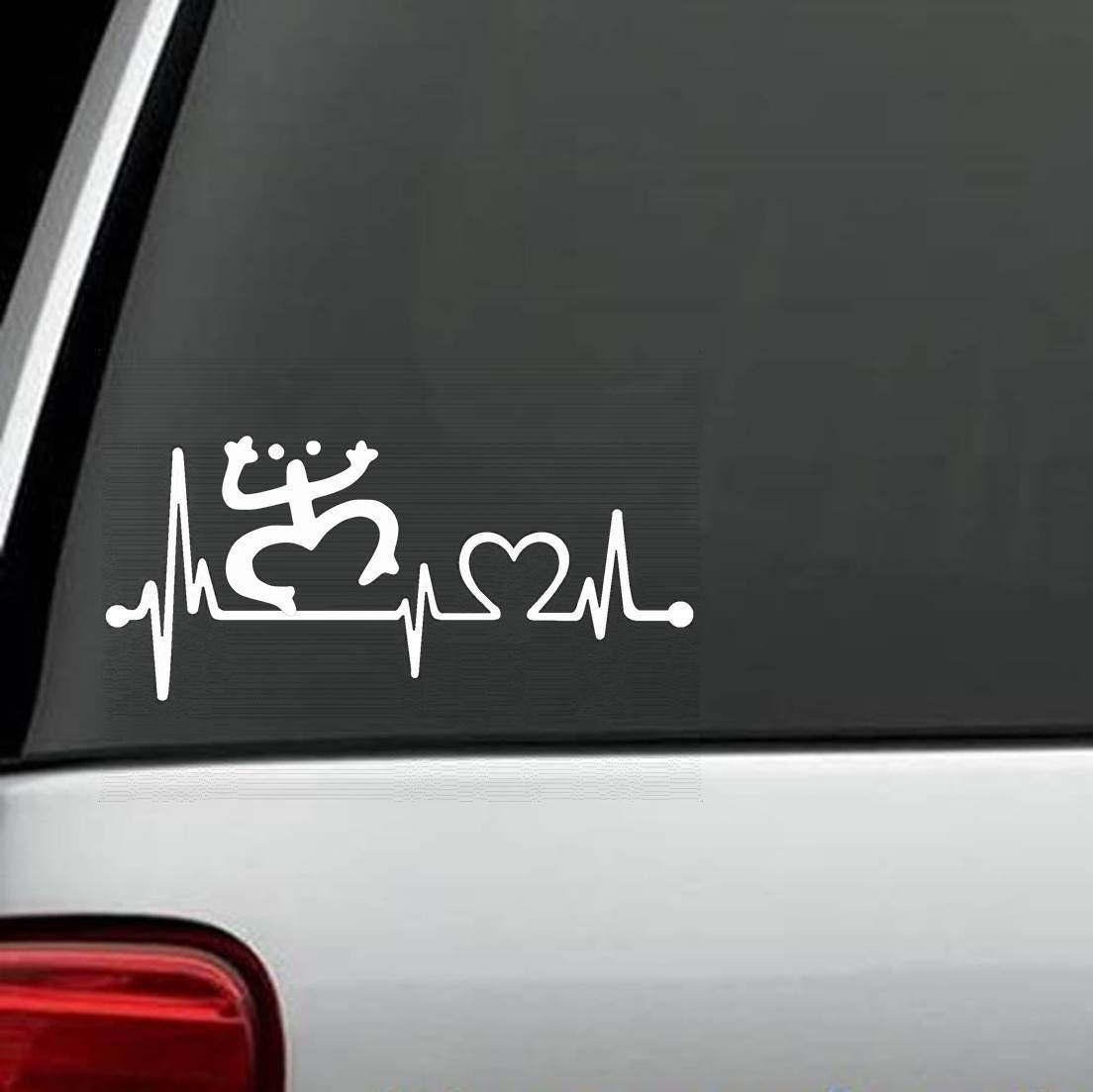 Coqui Heartbeat Decal 4 colors