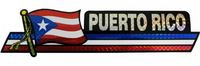 Thumbnail for Reflective Puerto Rico Flag Decal