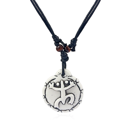 Coqui Taino Series Symbol Pendant Necklace