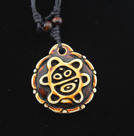 Sol Taino Symbol Tribal Series Necklace
