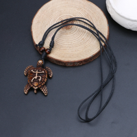 Thumbnail for Tribal Series Coqui Turtle Necklace