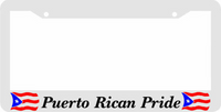 Thumbnail for PUERTO RICAN PRIDE FLAG License Plate Frame