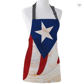 Puerto Rico Aprons (6 Styles and 2 Sizes) - Puerto Rican Pride