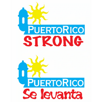 Thumbnail for Puerto Rico Strong Colorful Decal