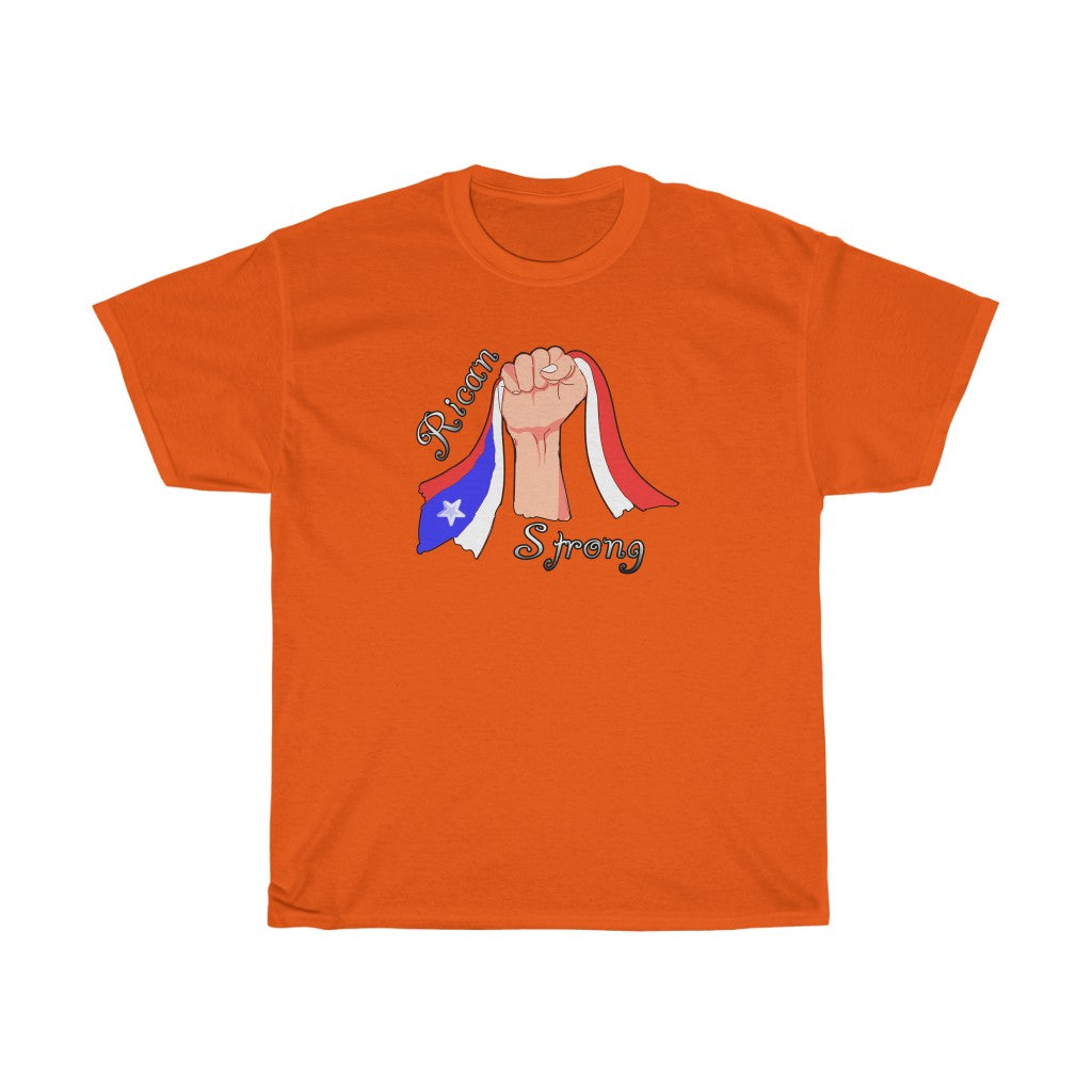 Rican Strong - Unisex Heavy Cotton Tee