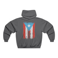 Thumbnail for Distressed NuYoRican - Men's NUBLEND® Hoodie (Small-3XL)